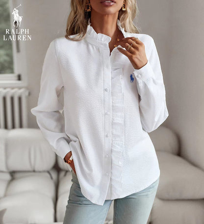 RL™ Premium Ruffle Casual Blouse