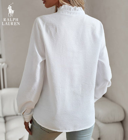 RL™ Premium Ruffle Casual Blouse