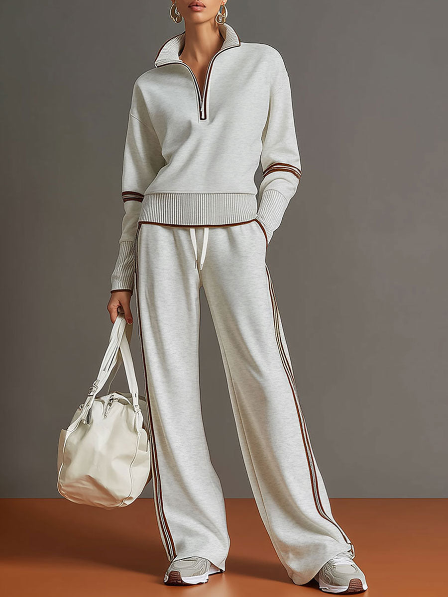 Davin™ Retro Sport Half-Zip Set