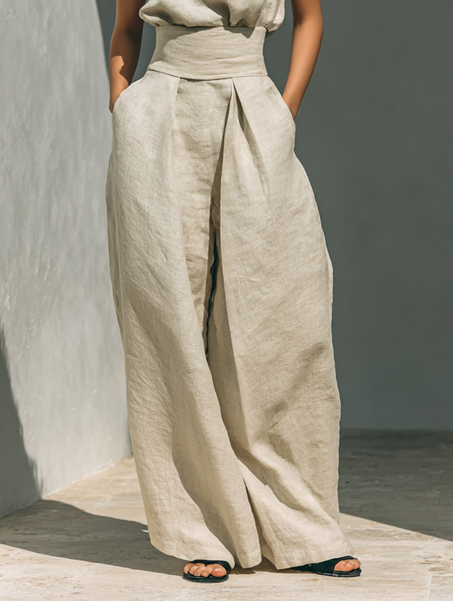Aura - Cotton & Linen Minimalist Set