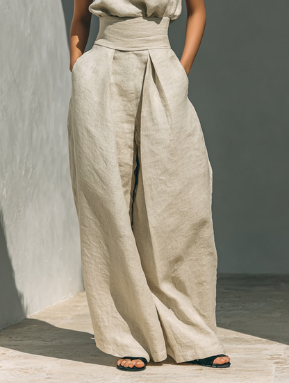 Aura - Cotton & Linen Minimalist Set