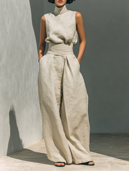 Aura - Cotton & Linen Minimalist Set