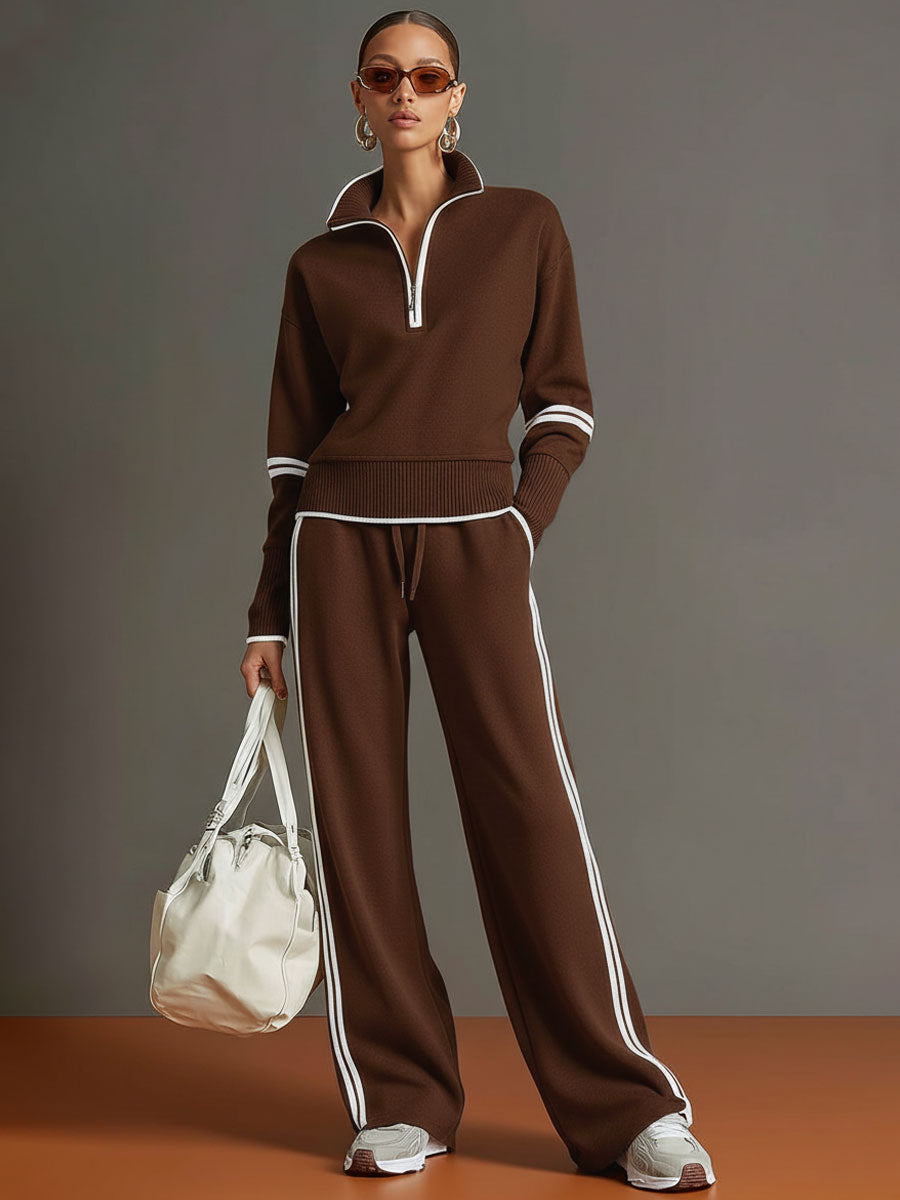 Davin™ Retro Sport Half-Zip Set