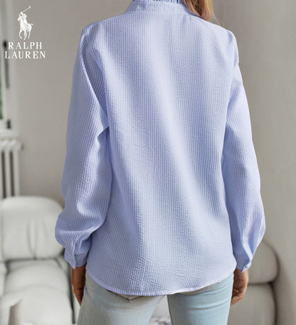 RL™ Premium Ruffle Casual Blouse