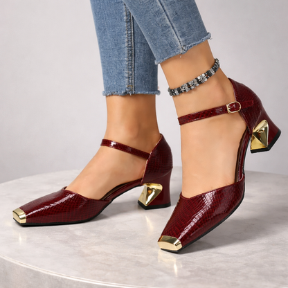 Monroe Sculpted Strap Heels