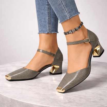 Monroe Sculpted Strap Heels