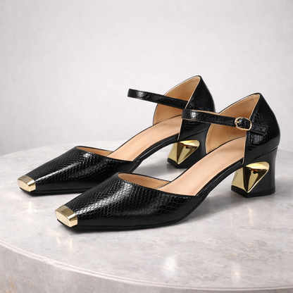 Monroe Sculpted Strap Heels