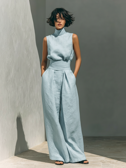 Aura - Cotton & Linen Minimalist Set