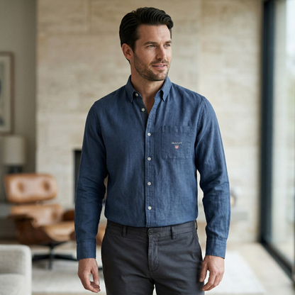 GANT – Casual Herenoverhemd in 6 Kleuren