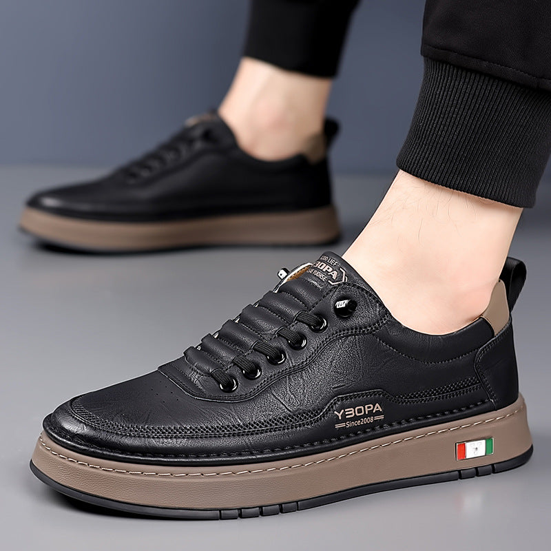 Alan Genuine Leather Sneakers