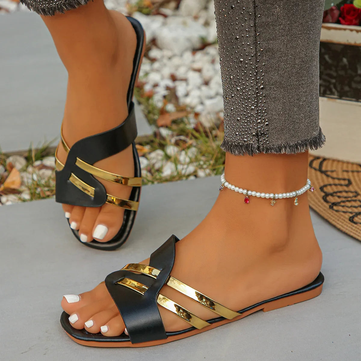 Lucia Crossband Sandal
