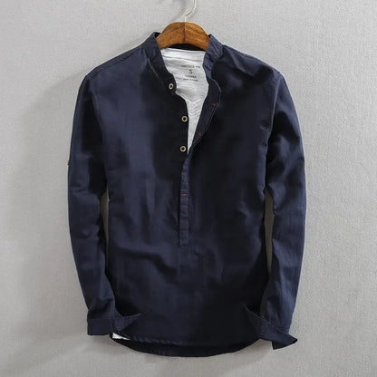Classic Cotton Pullover Shirt