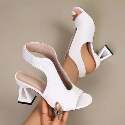Celeste Sculpted Block Heel