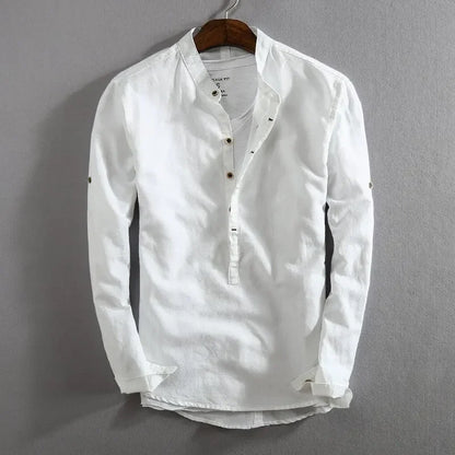 Classic Cotton Pullover Shirt