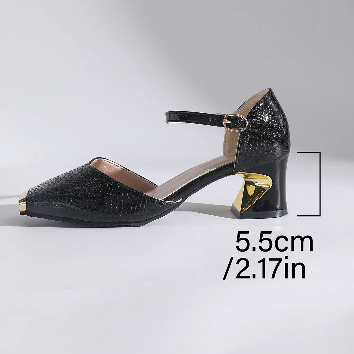 Monroe Sculpted Strap Heels