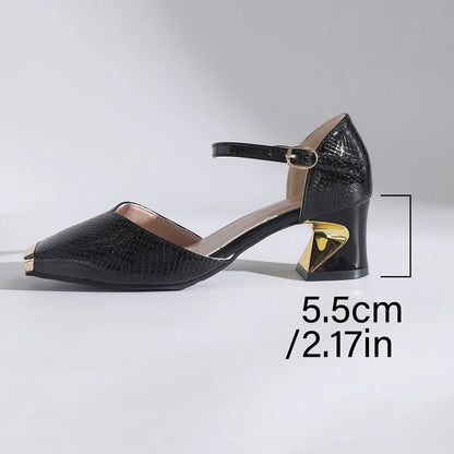 Monroe Sculpted Strap Heels