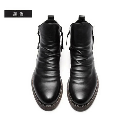 Enigma Genuine Leather Chelsea Boot