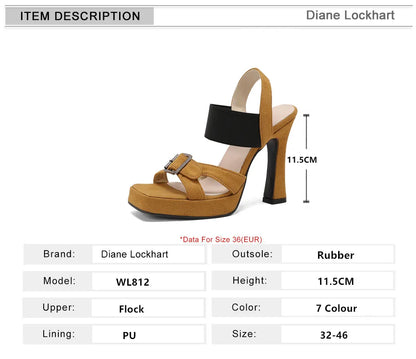 Marais Cross-Strap Heel