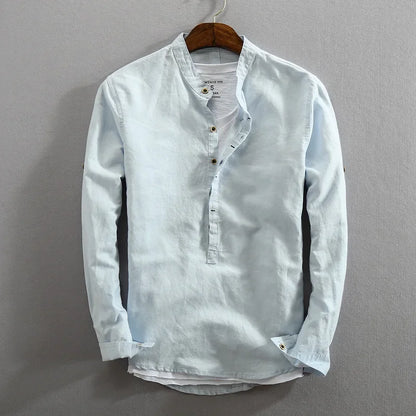 Classic Cotton Pullover Shirt