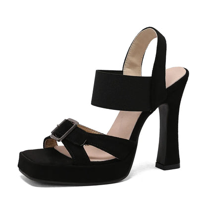 Marais Cross-Strap Heel