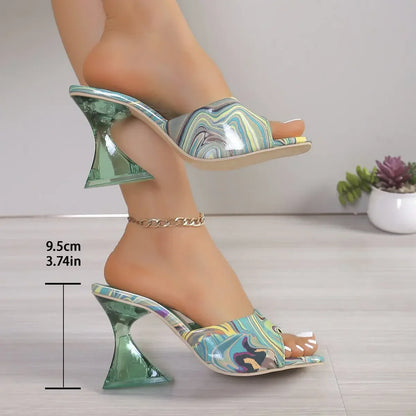 Aurora Swirl Heels