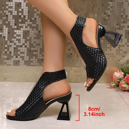 Celeste Sculpted Block Heel