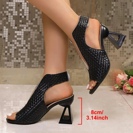 Celeste Sculpted Block Heel