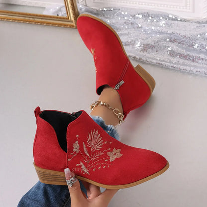 Harper Floral Boot