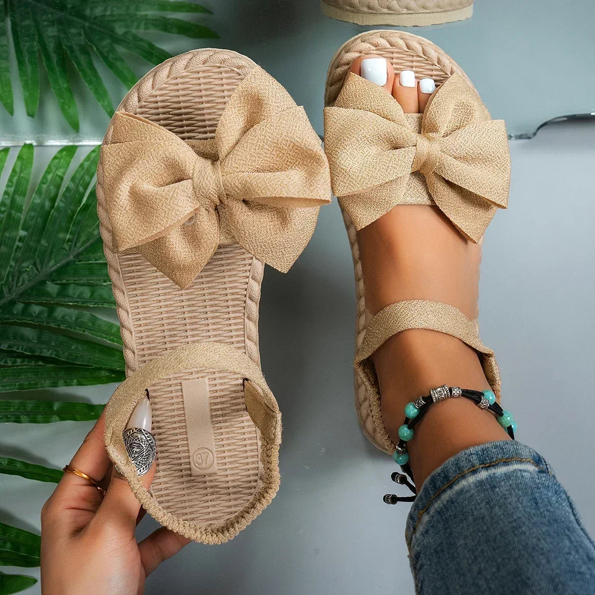 Coquette Bow Sandal