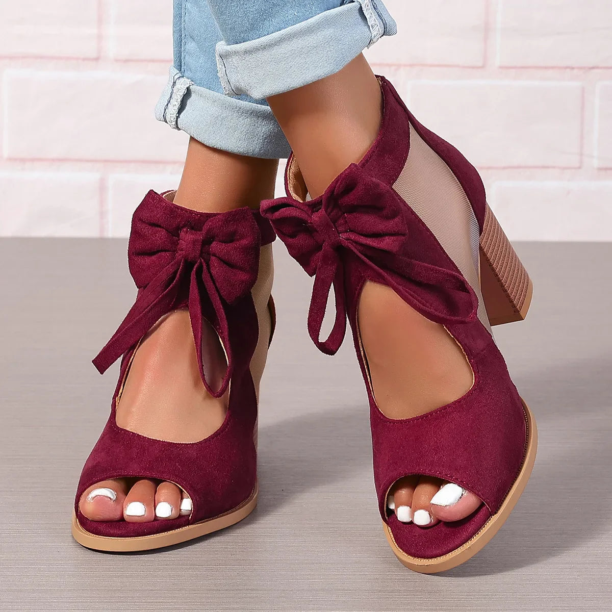 Liora Bow Heel