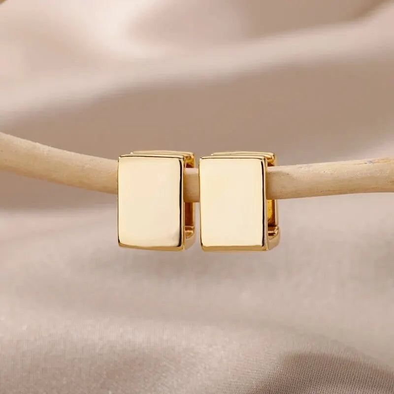 Modern Cube Earrings