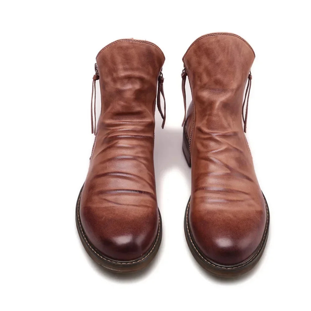 Enigma Genuine Leather Chelsea Boot