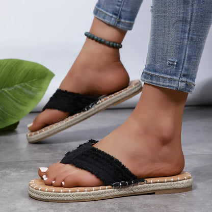 Ruffle Sandals