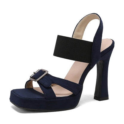 Marais Cross-Strap Heel