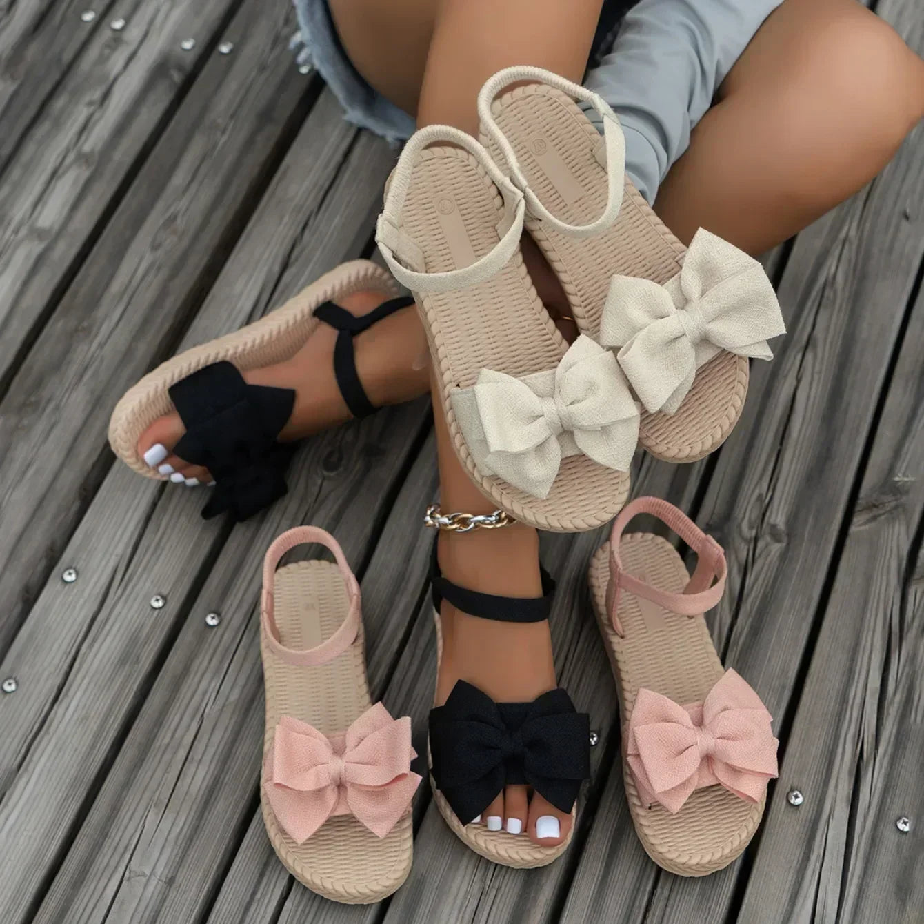 Coquette Bow Sandal