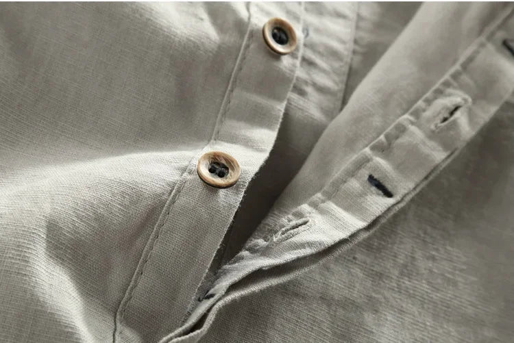 Classic Cotton Pullover Shirt